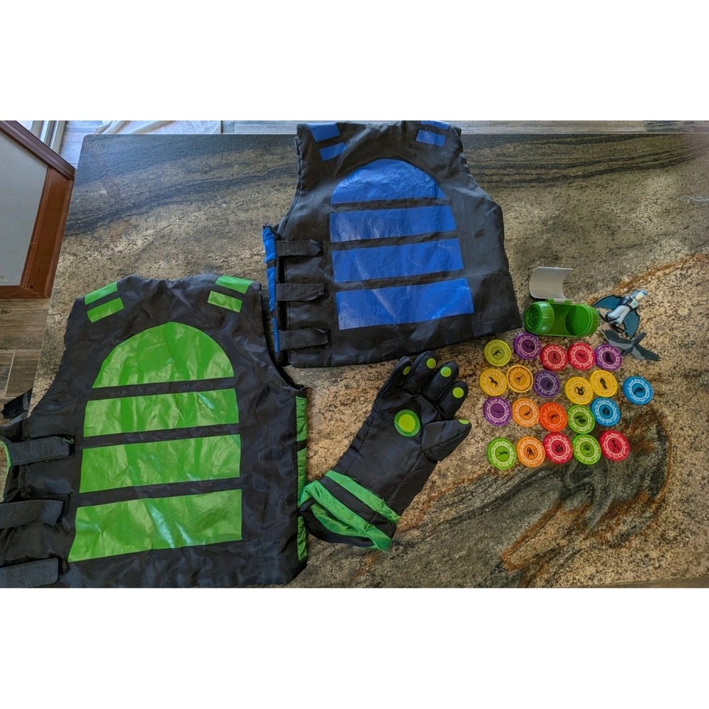 Wild Kratts Creature Power Suit Costume Vest Glove Power Disc Holder Figure READ - Picture 16 of 16